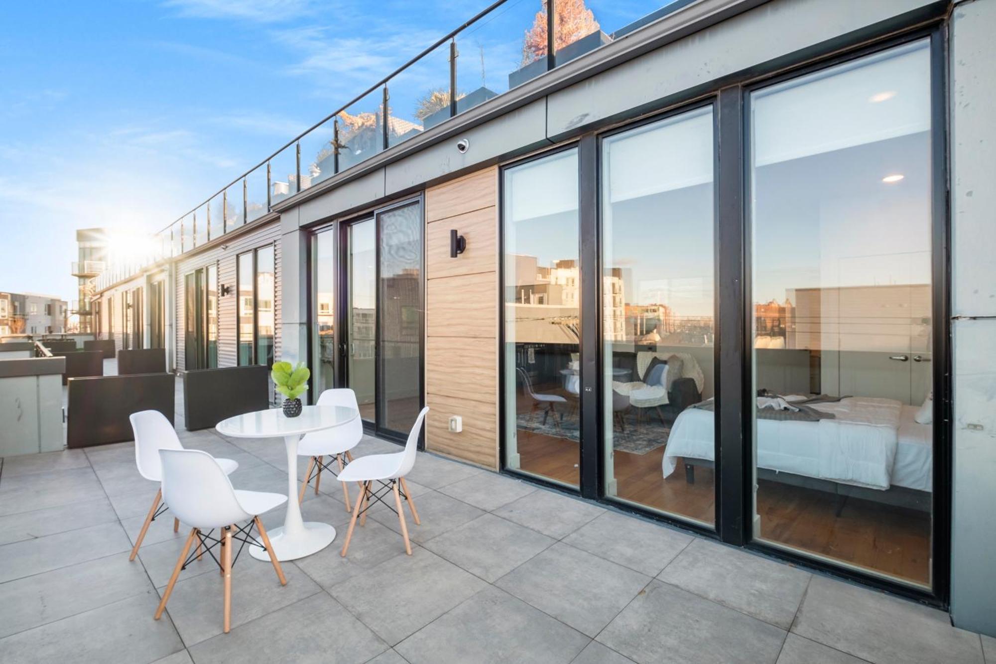 Ferienwohnung Nolibs Luxury Loft Studio & Balcony Philadelphia Exterior foto